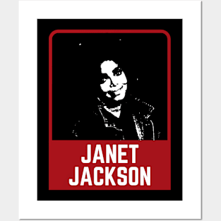 Janet jackson ~~~ 70s retro Posters and Art